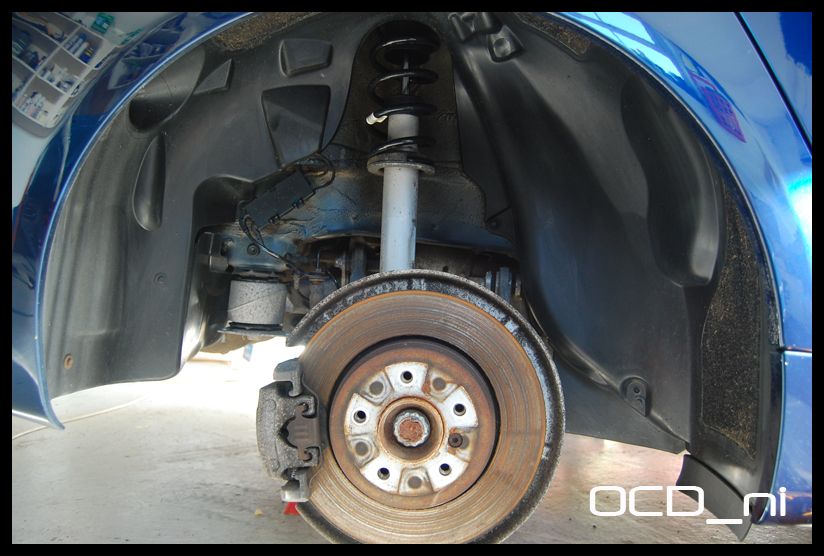 BMW E60 530. full correction inc. alloy wheel repair/suspension repaint